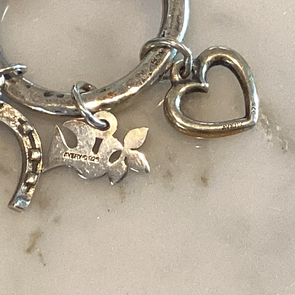 James Avery Red Leather Charm Bracelet - Picture 3 of 3